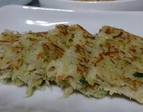 吻仔鱼丝瓜煎饼[图]