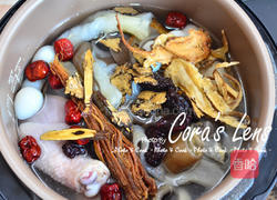 人参鲨鱼皮鸡汤的做法图解3