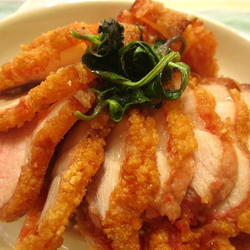 脆皮红糟肉的做法[图]