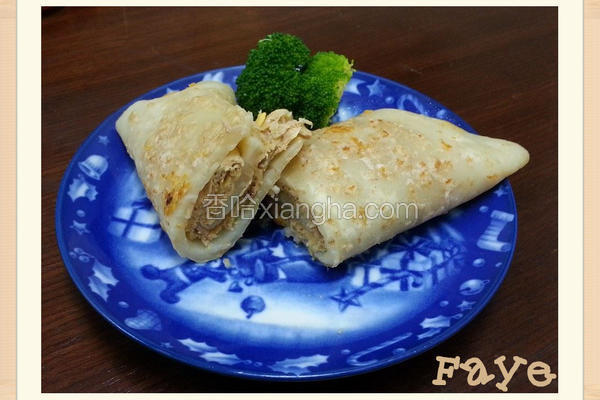 燕麦鲔鱼蛋饼