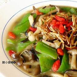 佰菇烩丝瓜的做法[图]
