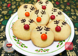 麋鹿造型饼干的做法图解3