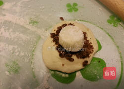 蜜红豆麻糬面包的做法图解4