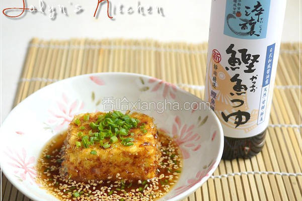 日式扬出豆腐