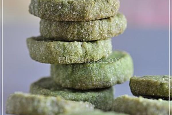 绿茶燕麦酥饼