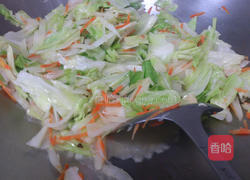 日式酱汁炒面的做法图解3