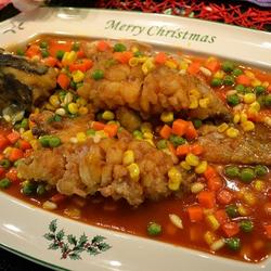 甜酸香脆松子鱼的做法[图]