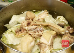 白菜鸡汤吧的做法图解6