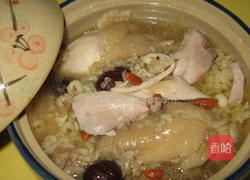 糙米鸡汤的做法图解7