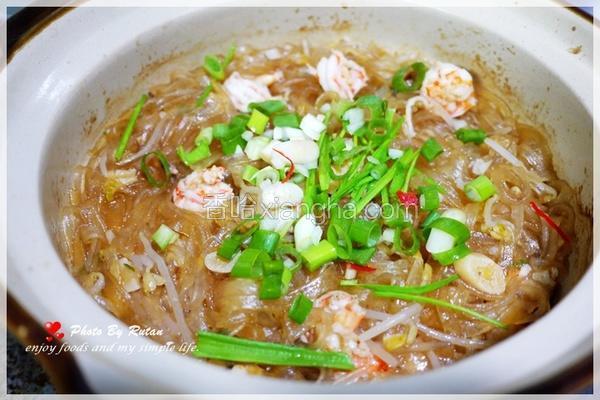鲜虾粉丝煲