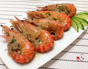 奶油浓汤虾[图]