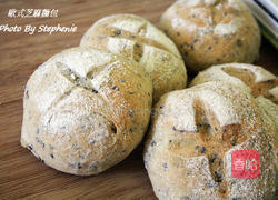 欧式芝麻面包的做法图解8