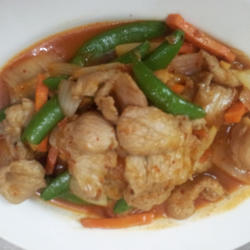 泡菜炒松坂猪肉的做法[图]