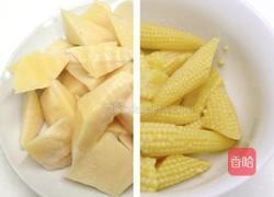 奶酱佐双笋的做法图解1