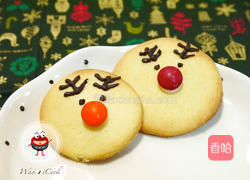 麋鹿造型饼干的做法图解4