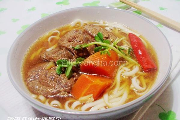 红烧牛肉面