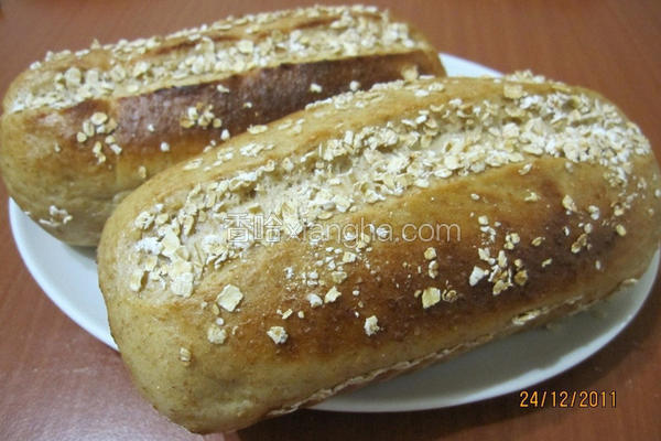 黑糖燕麦面包