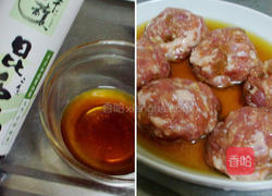 脆瓜蒸小Q肉丸子的做法图解4