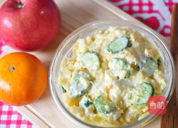 薯泥鸡蛋沙拉的做法图解3