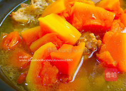 青木瓜炖排骨的做法图解3