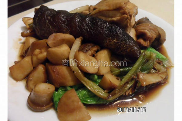 阿基师葱爆乌参