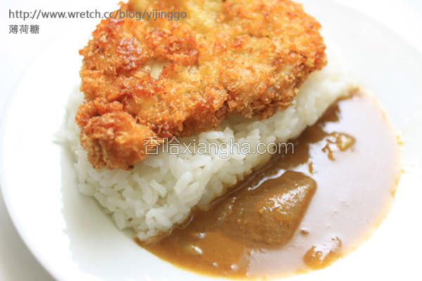 咖哩猪排饭
