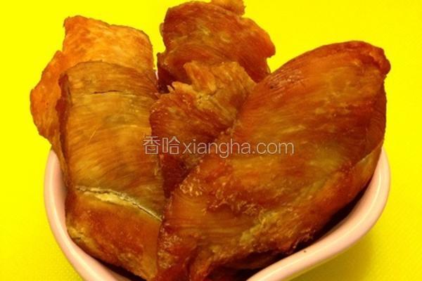 烤鸡肉干