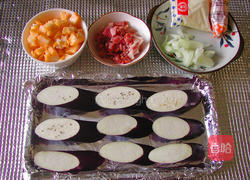 起司烤茄子的做法图解1