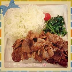 日式姜汁猪肉片的做法[图]