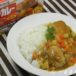 鸡腿咖哩饭的做法[图]