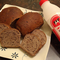 紫米红豆鲜奶吐司的做法[图]