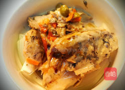 绿橄榄凉拌鲭鱼的做法图解2