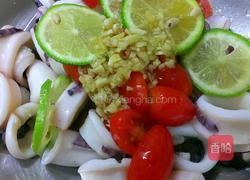 泰式凉拌墨鱼的做法图解4