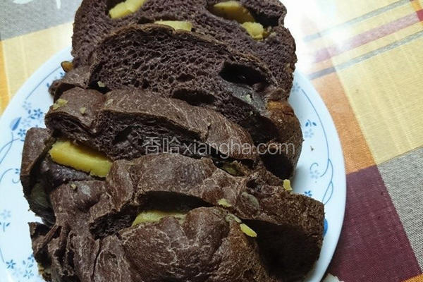 紫米栗香金薯吐司