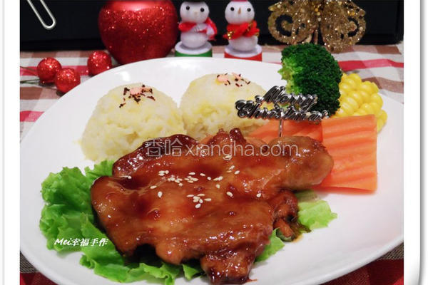 日式照烧鸡腿饭饭