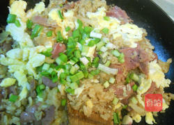 鸭赏炒饭的做法图解5