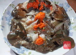 锯缘青蟹米糕的做法图解8