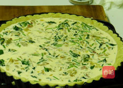 菠菜培根法式咸派的做法图解7