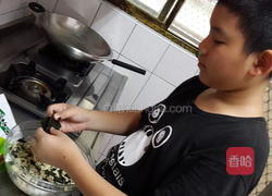 金沙豆腐海苔球的做法图解3