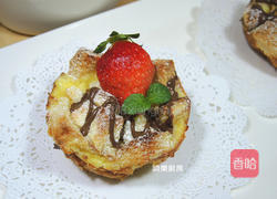 草莓吐司布丁的做法图解9