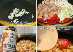 酒香百合炒蟹肉的做法图解3