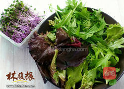 干贝温沙拉的做法图解1