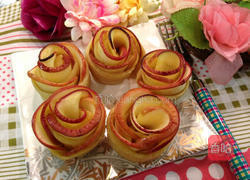 苹果玫瑰花饼卷的做法图解10