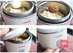 冰糖桂花莲子的做法图解2