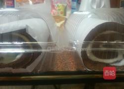 长颈鹿纹蛋糕卷的做法图解7