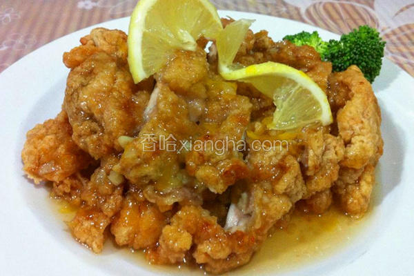 柠檬炸鸡扒的做法 菜谱 香哈网