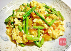 芦笋番茄炒蛋的做法图解3