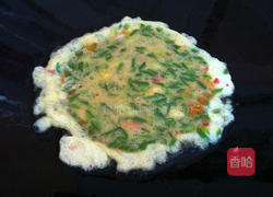 叉烧煎蛋的做法图解3