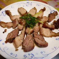 香烤咸猪肉的做法[图]