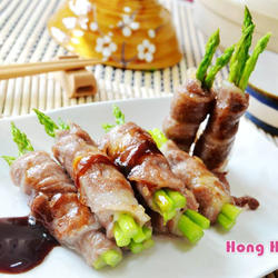 酱烤芦笋猪肉卷的做法[图]
